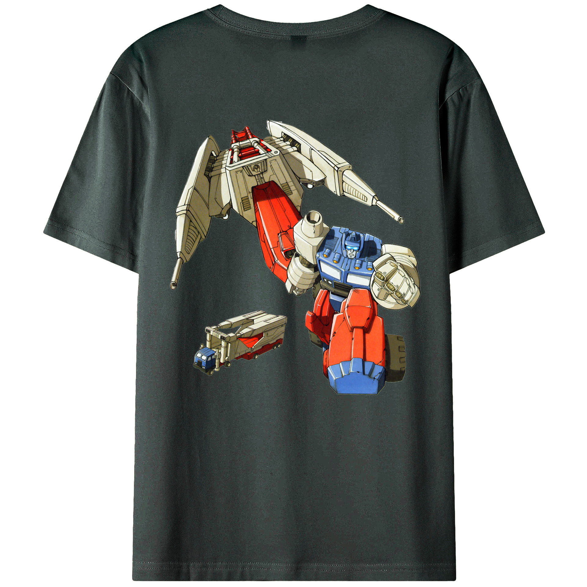 （画像用）  綿100％ メンズ半袖Tシャツ（バックプリント） 通気性